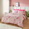 Sassy B Cowgirl Boot Reversible King Duvet Cover Set with Pillowcases Pink