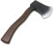 NIDONE Skeleteen Lumberjack Costume Prop Toy - Wood Look Hatchet Axe Props for Party - 1 Piece