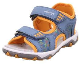 Superfit Mike 3.0 Sandale, Bleu Orange 8010, 30 EU