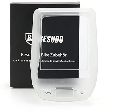 Besudo Schutzhülle für Bosch Nyon Display (BUI350) - [Touchscreenfähig] - Displayschutz für E-Bike Display Bosch Nyon vor Kratzern und Stößen - Fahrradcomputer Hülle Schutzt Cover-22-K