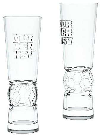 HSV Hamburger SV Glas Gläser ** Fußball Brazil Relief **