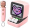 Divoom Ditoo-Mic Karaoke Bluetooth Speaker with Mic - Gift Boxed (Pink)