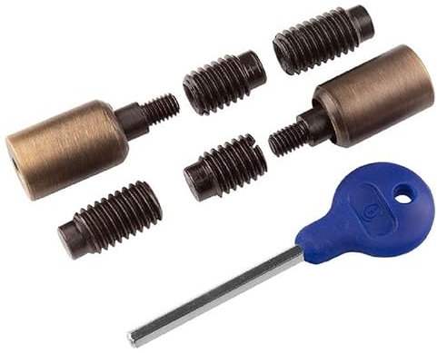 Carlisle Brass WF18 Sash Window Stop Restrictor, Antique Brass