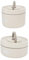 Miokycl Lonchera aislada de acero inoxidable 304 sellado, multifuncional, portátil, redondo, con bolsa térmica (beige)