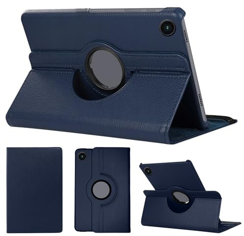 SWEIMEN Hülle Kompatibel mit Samsung Galaxy Tab A9 Plus (SM-X210/X215/X216) 11 Zoll, PU Lederhülle 360° Drehbar Multi-Winkel Schutz Ständer Schutzhülle