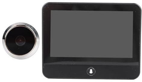 Spioncino Digitale, Telecamera Spioncino Intelligente con Schermo LCD HD 1080P con Monitoraggio APP Grandangolare da 120°, Videocamera Intelligente, Campanello Visivo Domestico