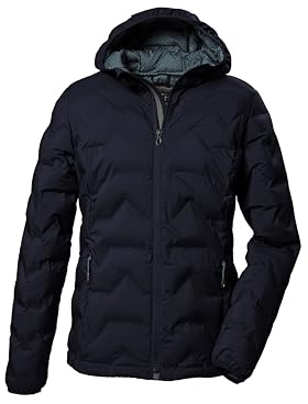 Killtec Damen Kow 8 Wmn Qltd Jckt Steppjacke mit Kapuze/Funktionsjacke ist wasserabweisend