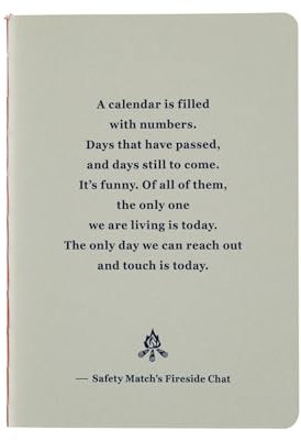 ほぼ日 Hobonichi Techo Accessories Fireside Chat Notebook - Graph (B7 Size)