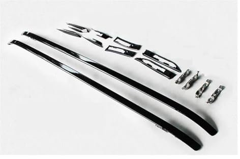 DZSHONGXINSM Dachträger Für Land Für Rover Für Range Für Rover Für EVOQUE 2011-2022 Dachträger Gepäckträger Bar Relingträger Top Dachboxen(Schwarz)