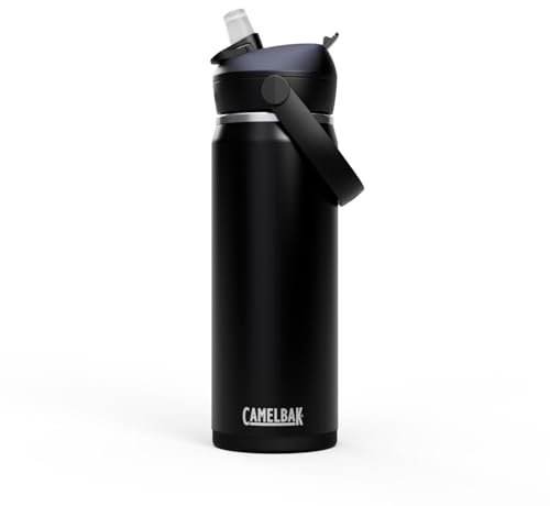 Thrive Flip Straw Bottle, Insulated Stainless Steel