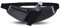 ROSSRORE Unisex Waist Bag, Waterproof Chest Crossbody Bag, Hip Bag with Water Bottle Holder, Suitable for Hiking Mountaineering Running and Cycling Black