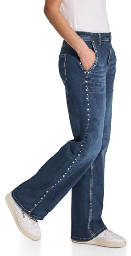 Street One Wide Leg Jeans mit Nieten