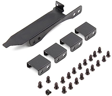 Sreuyong 3 Fan Mount Rack PCI Slot Bracket for Video Card with Support 90MM/120MM Fan Bracket Kit Fan Connectors