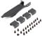 Sreuyong 3 Fan Mount Rack PCI Slot Bracket for Video Card with Support 90MM/120MM Fan Bracket Kit Fan Connectors