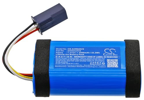 TCTK Akku 4500mAh Kompatibel mit [AEG] 90027748500, RX9-2-6IBM, RX92-4ANM, RX92-4STN, für [Electrolux] PI92-4STN, PI92-6DGM, RX92-4STN Ersetzt 4060002609