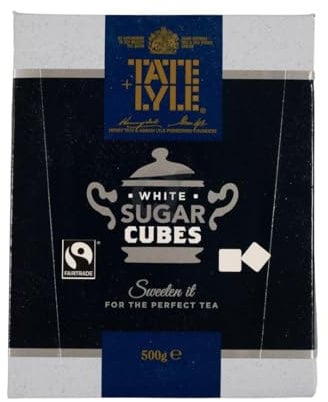 White Sugar Cubes 500g - Sugar for Tea, Coffee & Beverages – Ideal for Home, Office & Catering Use