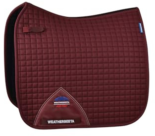 Weatherbeeta Prime Air-Tec Dressur-Schabracke, Burgunderrot, Größe L