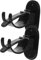 HEATSHAKING 2Pcs No Drilling Curtain Rod Brackets Strong Load Bearing Rod Holders for Wall Multipurpose Clips for Blinds Towel Bars and More Modern Design for Home Use