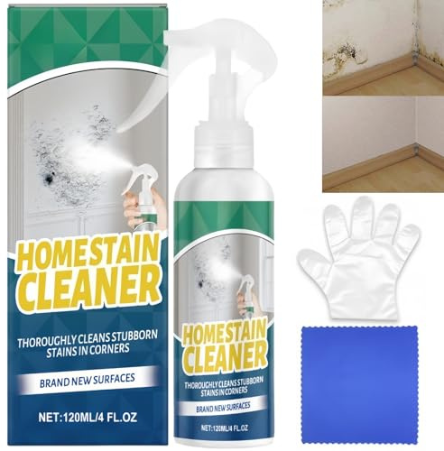 Mold Remover Spray,Wall Mold Remover Spray,Black Mould Remover Sp/ray,Bathroom Cleaner,Limescale Remover,Black Mould Remover for Walls,Shower,Kitchen & Multi-Surface,Easy to Use Mould & Mildew Remover