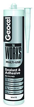 Geocel 6022001/C03 - Sellador y adhesivo, color blanco, 290 ml