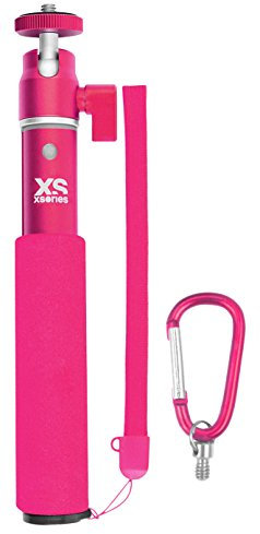 Xsories - Perche Selfie Stick extensible Monopod téléscopique U-SHOT - Rose