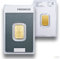 Goldbarren 5g - 5 Gramm Gold - Heraeus - Feingold 999.9 - Prägefrisch - LBMA zertifiziert