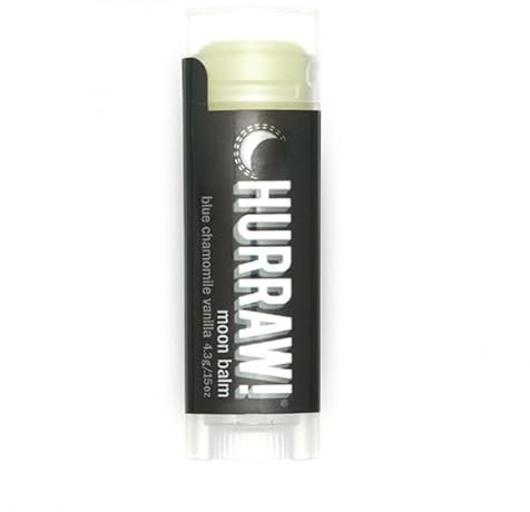 Hurraw! Lippenbalsam Nachtpflege Mond, 4,3 g, Bio/Vegan – natürlicher Effekt, parfümiert