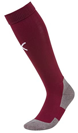 PUMA Herren Team Liga Socks Core Stutzen, Cordovan-Puma White, 31-34 Herstellergröße 1 EU