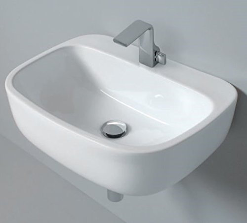 Flaminia Monò Lavabo 54 appoggio-sospeso in ceramica MN54L