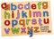 BSM Edufun – Ef 12010 – Puzzle aus Holz – Buchstaben Alphabet Kleinbuchstaben Farbe