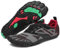 SAGUARO Damen Barfußschuhe Strandschuhe Unisex Wasserschuhe Trainingsschuhe Herren Outdoor & Indoor Atmungsaktiv Surfschuhe rutschfest Badeschuhe Frauen Fahrradschuhe Männer Leicht Schwarzgrau 44 EU