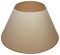 Abat-Jour 570 x 270 x 305 mm, Coton Écru (Crème), pour Douille E27 (Grand), 57 x 27 x 30,5 cm