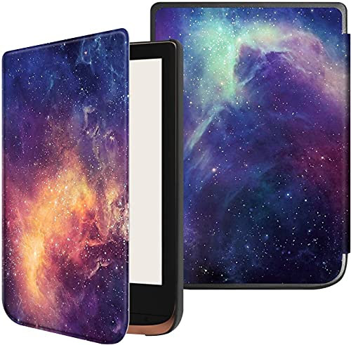 Etui pour Vivlio Touch Lux 4 Lux 5 HD Plus - Galaxie - Coque Housse liseuse pour Vivlio Touch Lux 4 Touch Lux 5 Touch HD Plus