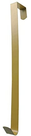 Simply Products 35cm Metal Wreath Hangers for Christmas - Ideal for Home Office Hook Over The Doors (Gold)