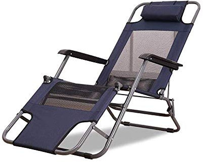 CAPXXIN Schwerelosigkeitsstuhl Liegestuhl Klappliege Mittagspause Siesta Büro Couch Schwangere Sonnenliege Balkon Zuhause Freizeit Senioren Schaukelstuhl Sonnenliege Liege Needed
