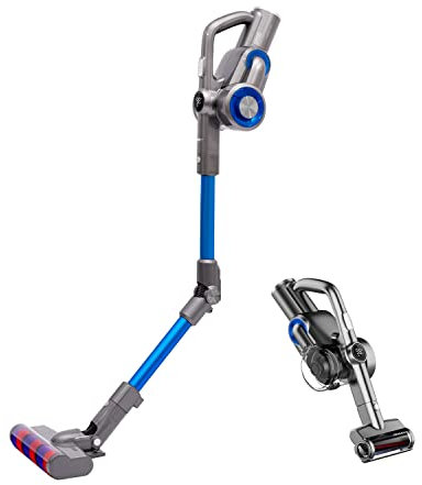Jimmy H8 Scopa elettrica senza filo flessibile ultraleggera, con batteria estraibile, 500W e 160AW di potenza, autonomia 60 minuti, schermo LED smart, tecnologia adattiva e filtro HEPA