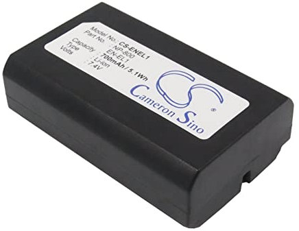 Battery For Nikon Coolpix 4300, Coolpix 4500, Coolpix 4800, Coolpix 5000, Coolpix 5400, EN-EL1,