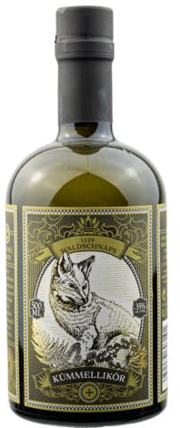 Kümmel 0.5l (35% Vol) - Waldkümmel - Kümmellikör - 1229 Waldschnaps | Feiner Likör - Vollmundig-kräftig im Geschmack mit einer leichten Süße | Schwechower Brennerei (1229)