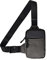 Schultertaschen, Brusttasche mit Reflexstreifen, Sling Bag, Umhängetaschen Sling Rucksack Crossbody Bag Backpack, Schultertasche für Outdoorsport Wandern Radfahren Bergsteigen Reisen Camping (Grau)