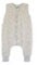 Ehrenkind® Baby Sommerschlafsack mit Füßen Musselin | aus weicher OEKO-TEX zertifizierter Bio-Baumwolle | Sommer Baby Schlafsack 1 TOG Gr. 100 Farbe Natur-Graue Tropfen