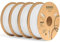 ELEGOO PLA+ Filament 1.75mm Weiß 4KG, PLA Plus 3D Drucker Filament, Härter und Stärker Filament-3D-Druckmaterialien, Maßgenauigkeit +/-0,02mm, Kompatibel mit den Meisten FDM-Drucker(4KG/Spool, 8.8lbs)