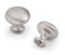 Probrico 20 Stück gebürstetem Nickel massivem Schrank Türgriff Kommode Griff Pilz Küche Schrank ziehen Durchmesser 30 mm