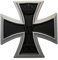 1 x Brosche Erster Klasse Deutsches Eisernes Kreuz 1914 4,5 x 4,5 cm, Resin