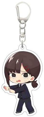Porte-clés Chainsaw Man Keychain Makima Power Denji Kawaii Keychain Accessory Bag Charm Anime Key Ring Hanging Ornament Gift for Anime Lovers