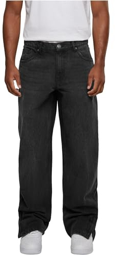 Urban Classics Herren Heavy Ounce Straight Fit Zipped Jeans