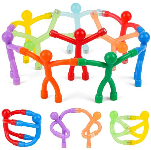 AUAUY 10PCS Kreative Wand Klettern Bösewicht Magnet Schlüssel Hängen, Türaufkleber Magnetischer Kühlschrankmagnet Kreatives Zuhause Nette Schlüsselhaken Cartoon Kletterwand Bösewicht Magnet Lagerhaken