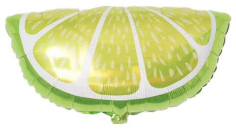 Zebra Balloons Palloncino foil frutta lime, 70 cm (confezione da 2)