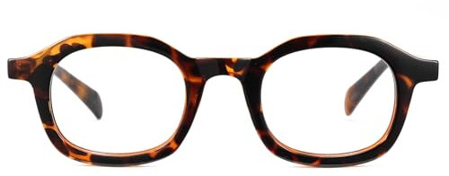 Cyxus Blaulichtfilter Brille Ohne Stärke Herren Damen Mode Computer Schutzbrille Bildschirmbrille Gaming Brille 8559 (Schildpatt)