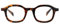 Cyxus Blaulichtfilter Brille Ohne Stärke Herren Damen Mode Computer Schutzbrille Bildschirmbrille Gaming Brille 8559 (Schildpatt)