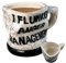 Lustige Wut-Management Kaffeetasse, Unregelmäßig Geformte Keramik Kaffeetasse, Neuartige Inspirierende Teetasse, Gedrehte Tasse, Kreativer Unregelmäßiger Wasser Becher Für Wein, Milch